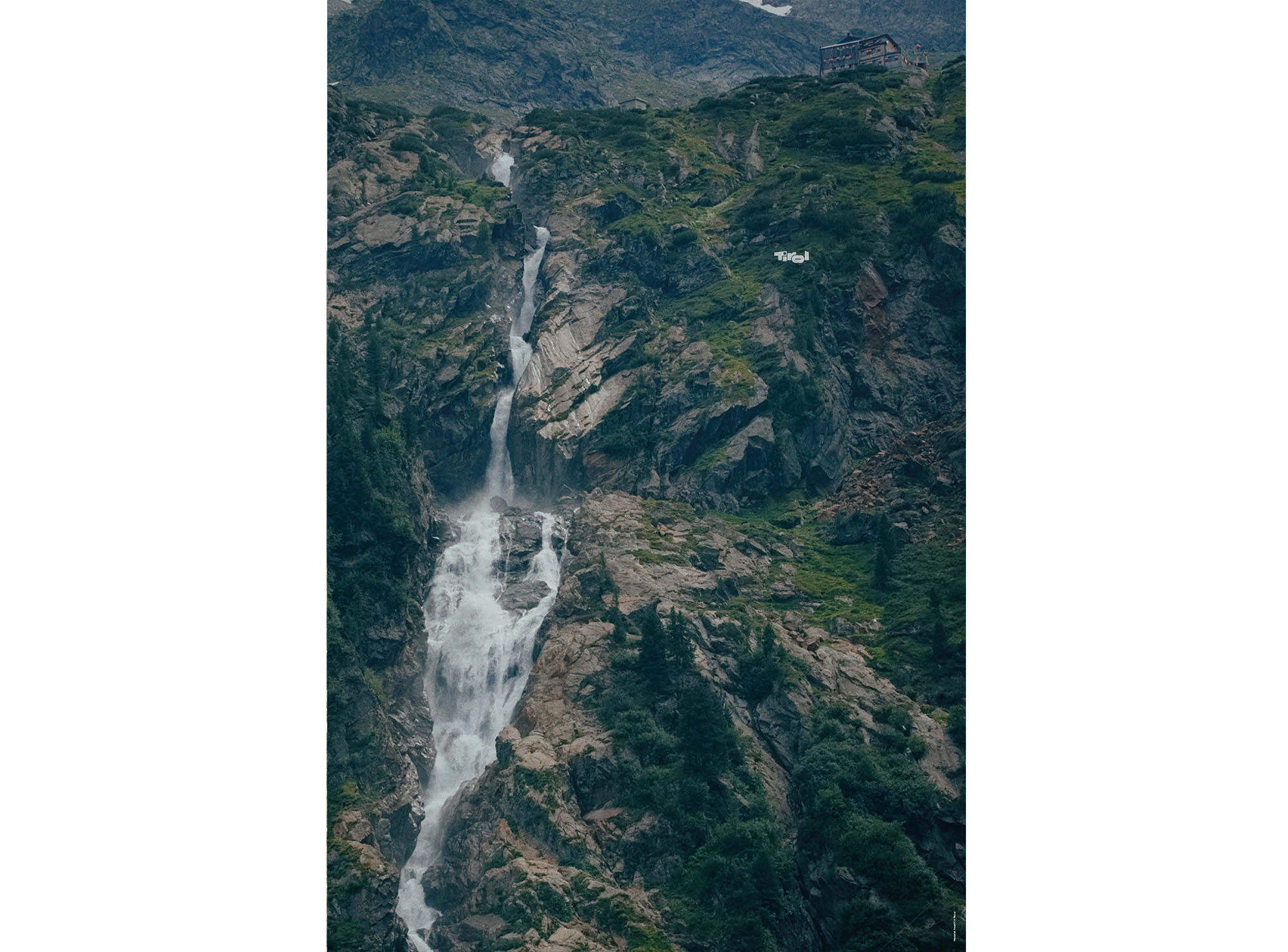 Poster: Wasserfall, Neustift im Stubaital