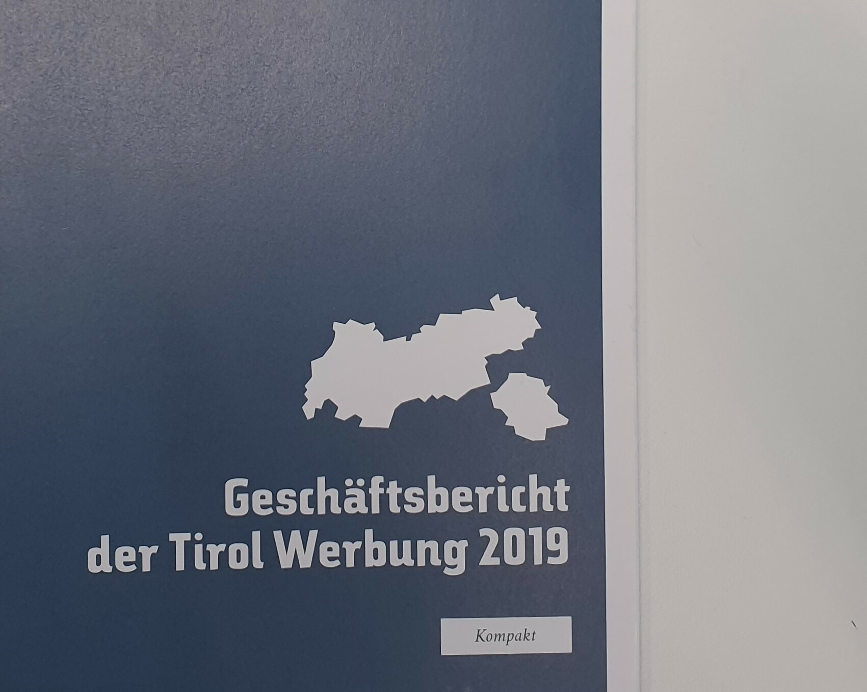 Cover Geschäftsbericht 2019