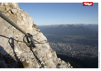 Poster Klettersteig, Hafelekar