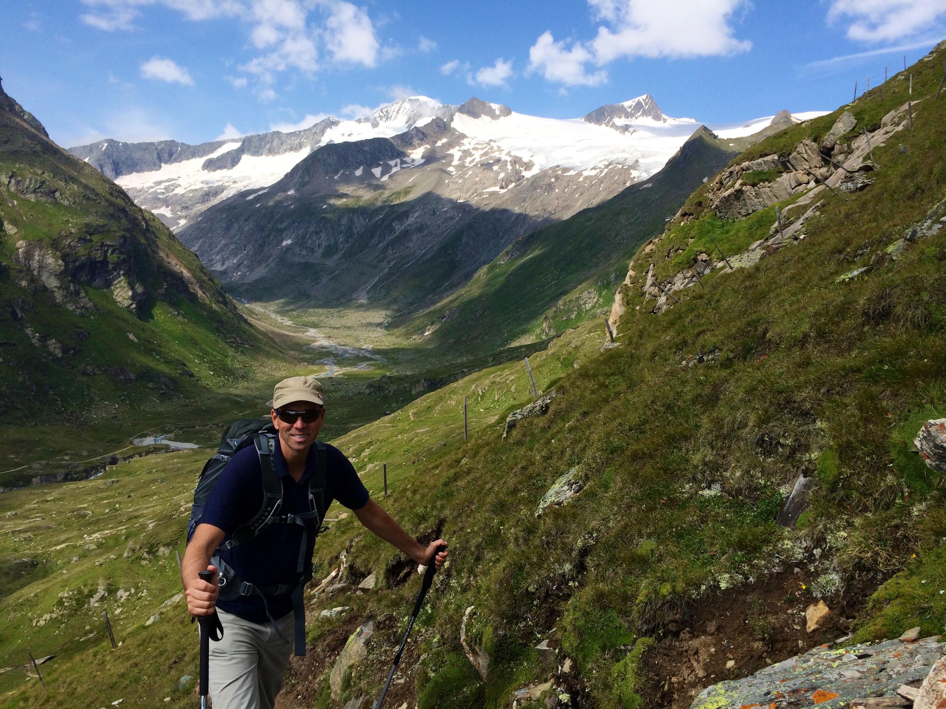 Eckard Speckbacher, Wandern