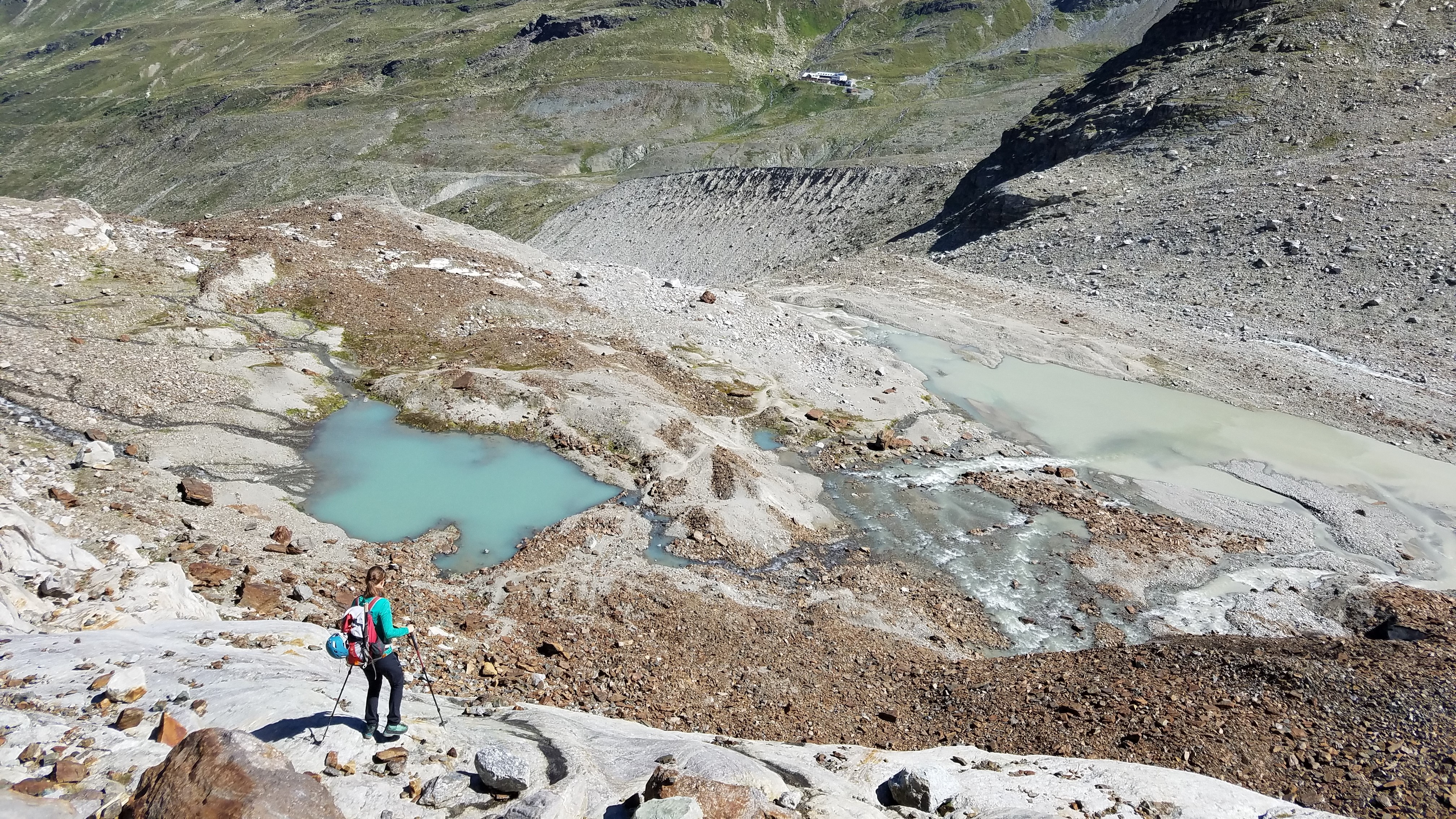 Andrea Hochmuth beim Wandern