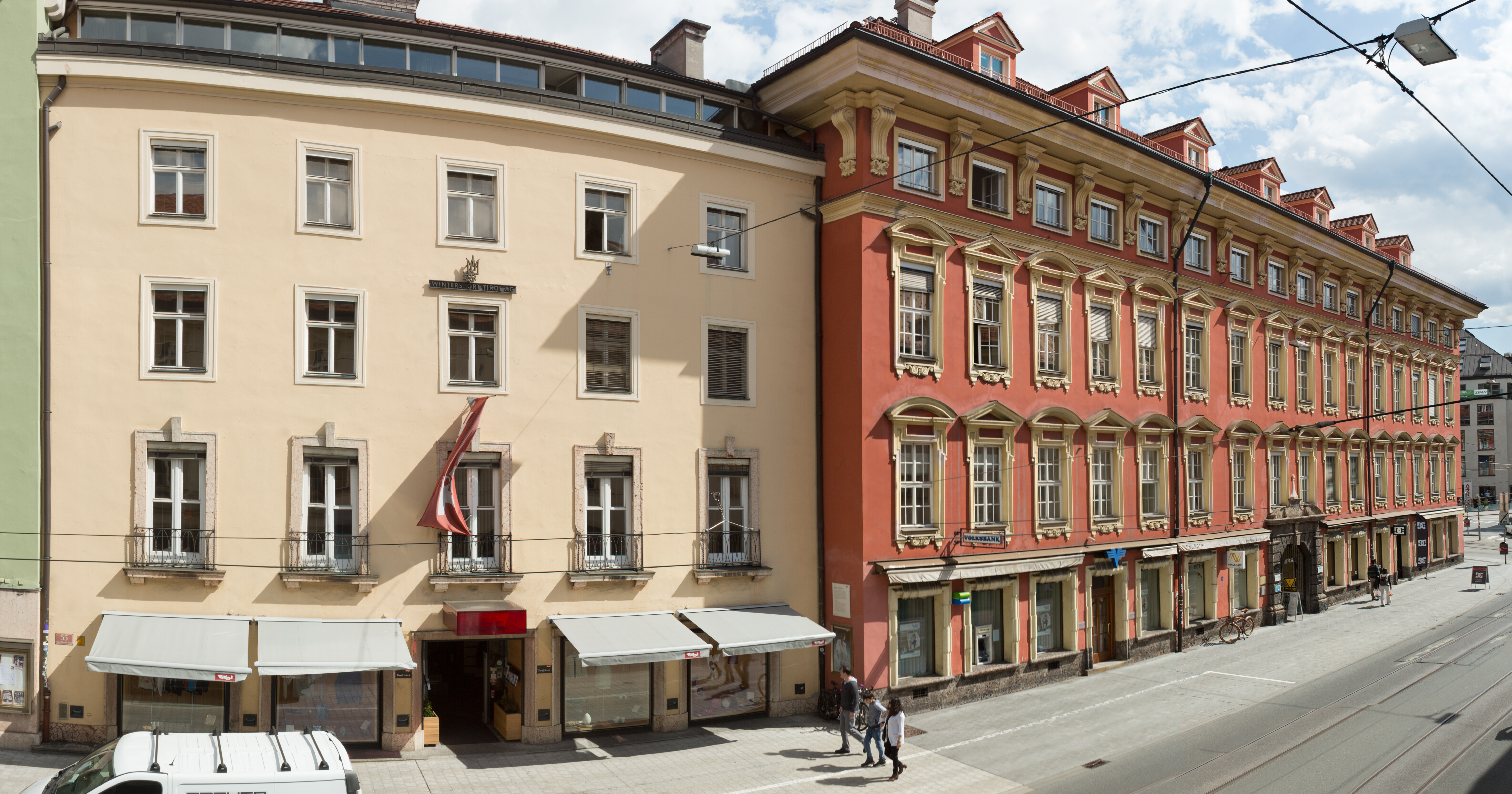 Gebäude der Tirol Werbung inkl. angrenzendes Sarnthein-Palais