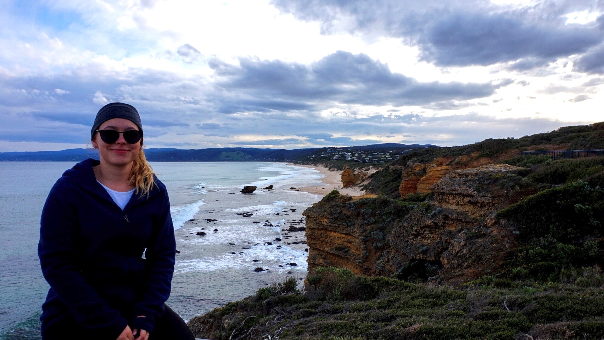 Greta Renner an der Great Ocean Road