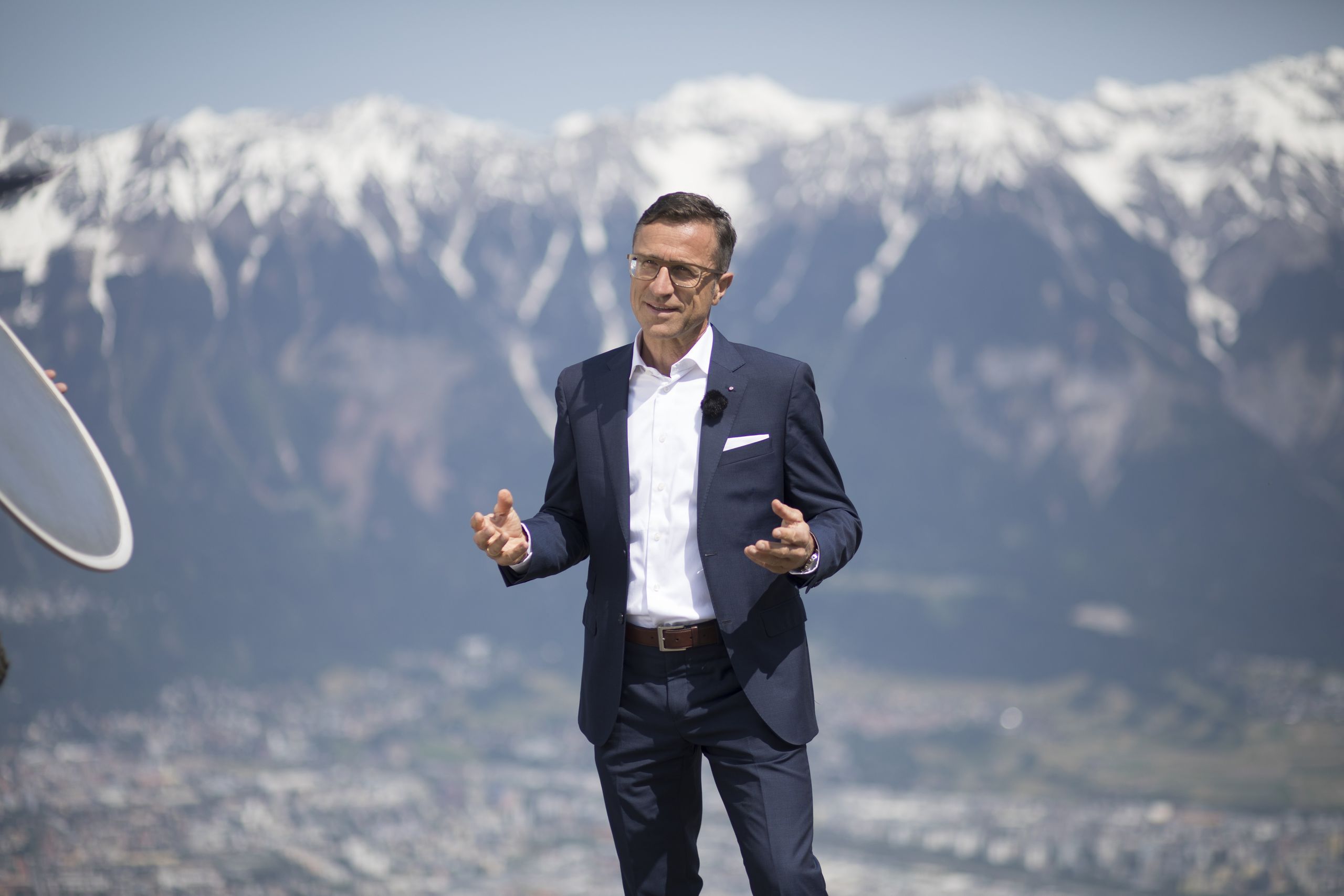 Josef Margreiter, CEO of Lebensraum Tirol Holding, the umbrella company of the Tirol Werbung